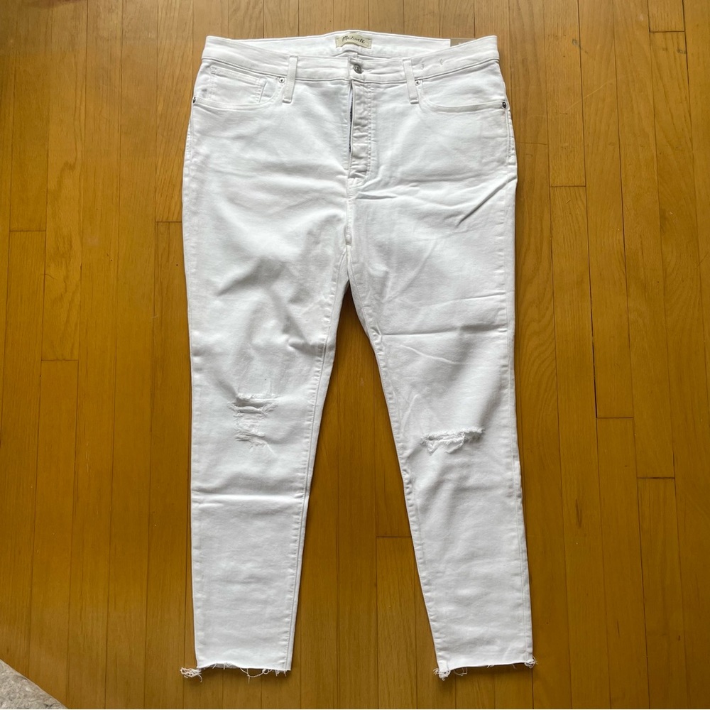 NWT Madewell 9” High Rise Skinny Crop